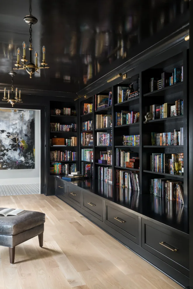 Contemporary Atmospheric Library by Innovative Design Build - Photo 13