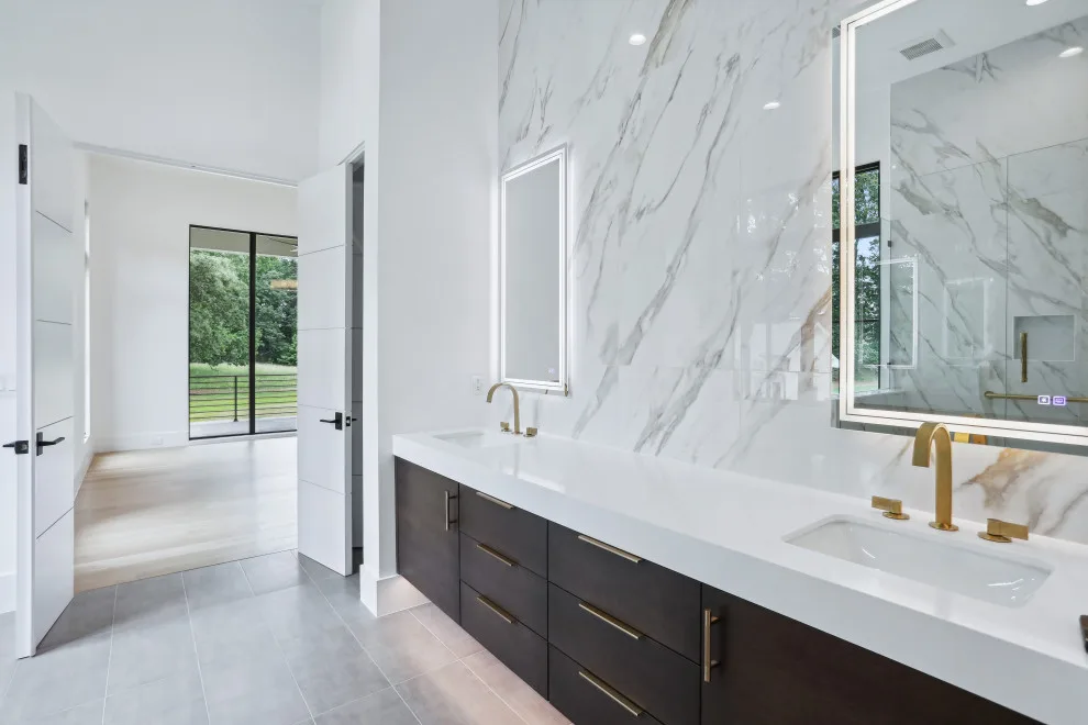 Contemporary Custom Home Build by New Rosslyn Construction - Photo 18