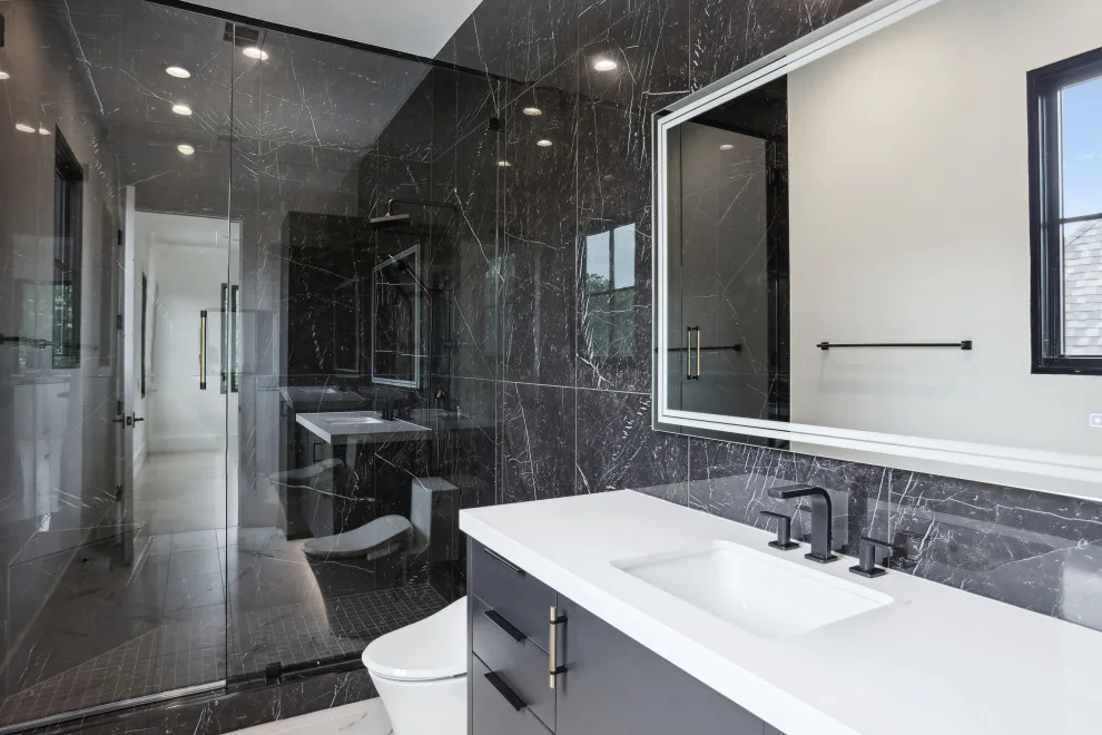 Contemporary Custom Home Build by New Rosslyn Construction - Photo 9