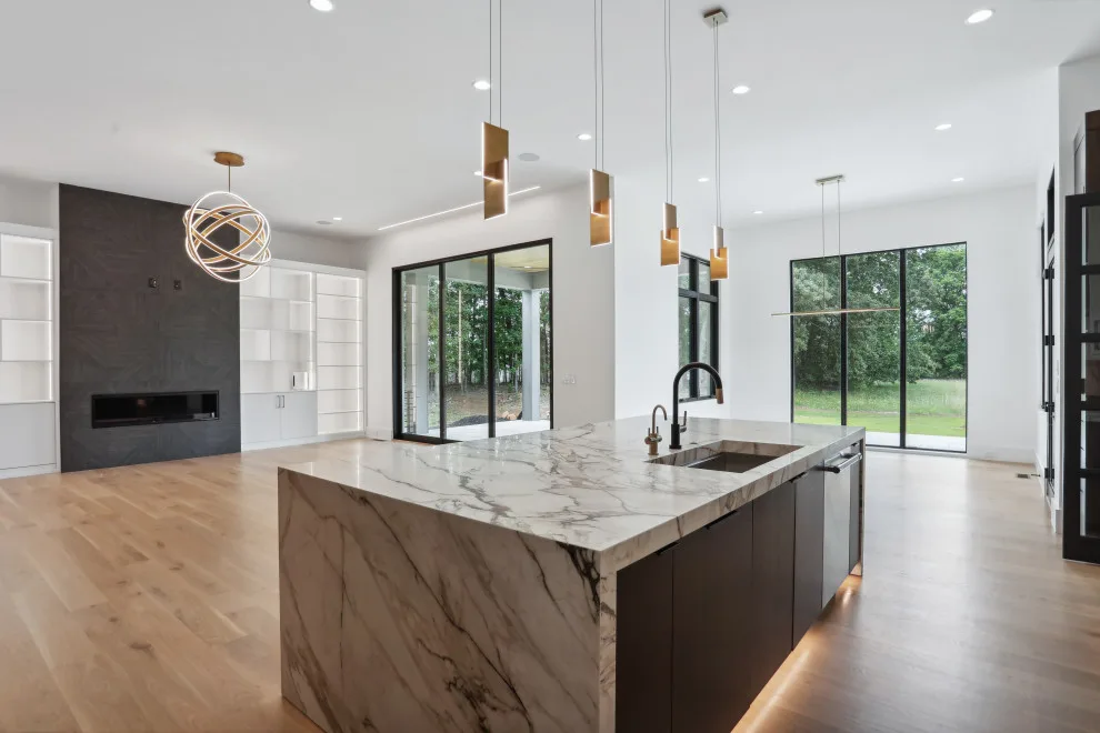 Contemporary Custom Home Build by New Rosslyn Construction - Photo 48