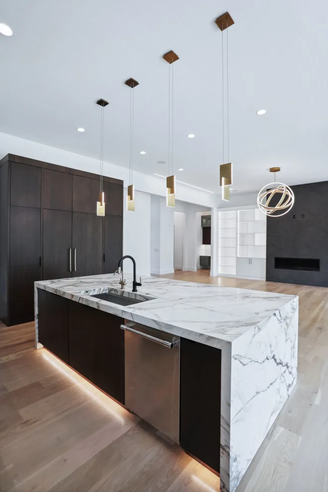 Contemporary Custom Home Build by New Rosslyn Construction - Photo 8
