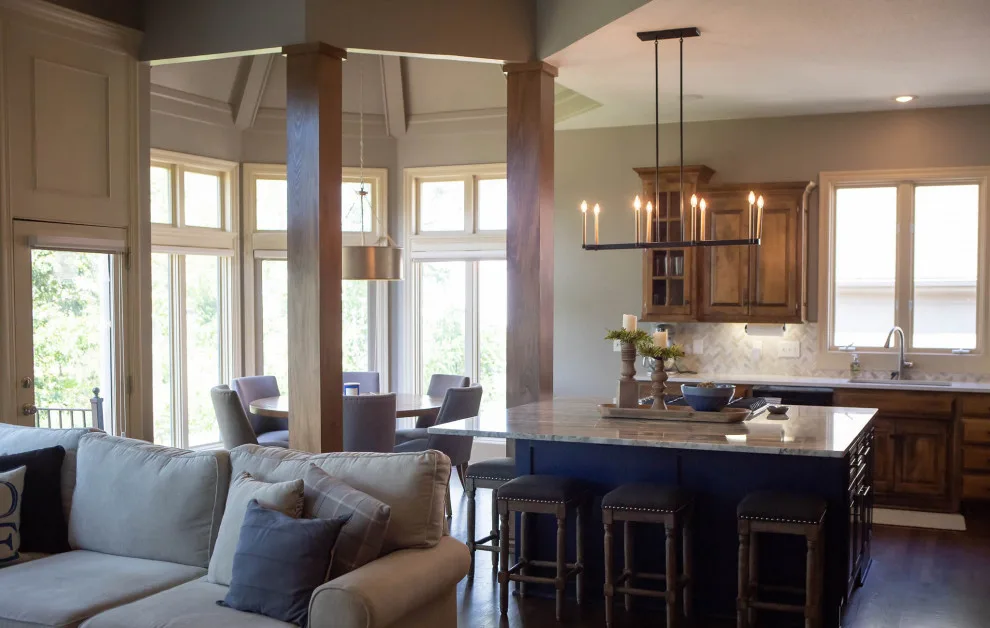 Contemporary Sophisticated Kitchen and Hearth Space by Bryan Casey Construction LLC - Photo 28