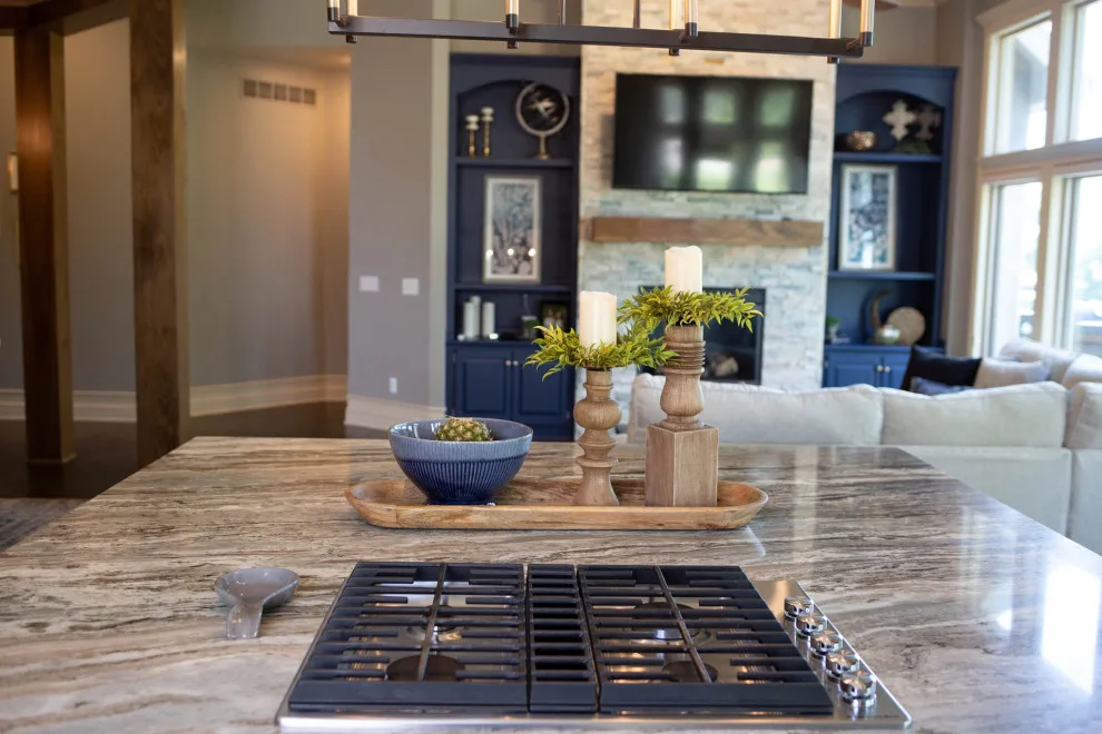 Contemporary Sophisticated Kitchen and Hearth Space by Bryan Casey Construction LLC - Photo 6