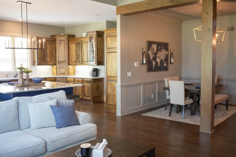 Contemporary Sophisticated Kitchen and Hearth Space by Bryan Casey Construction LLC - Photo 8