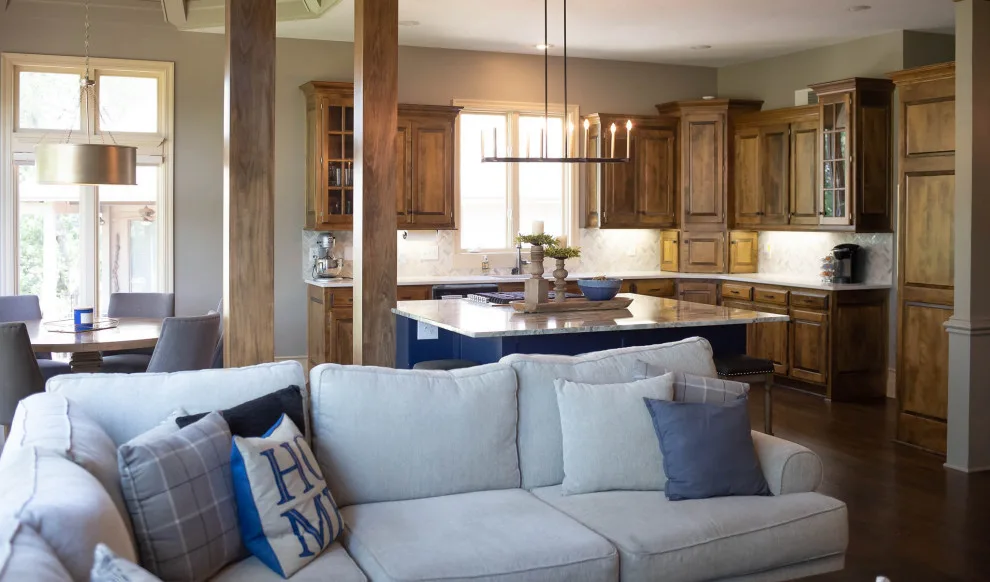 Contemporary Sophisticated Kitchen and Hearth Space by Bryan Casey Construction LLC - Photo 21