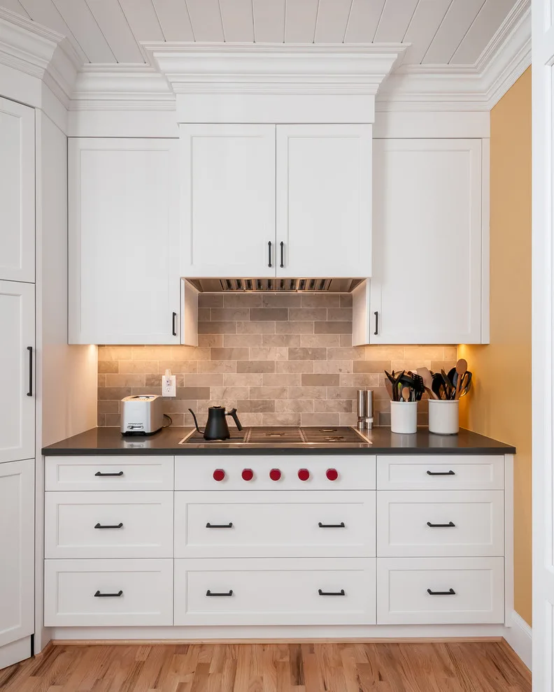 Contemporary Shaker Kitchen - Brookhaven by Innovative Design Build - Photo 21
