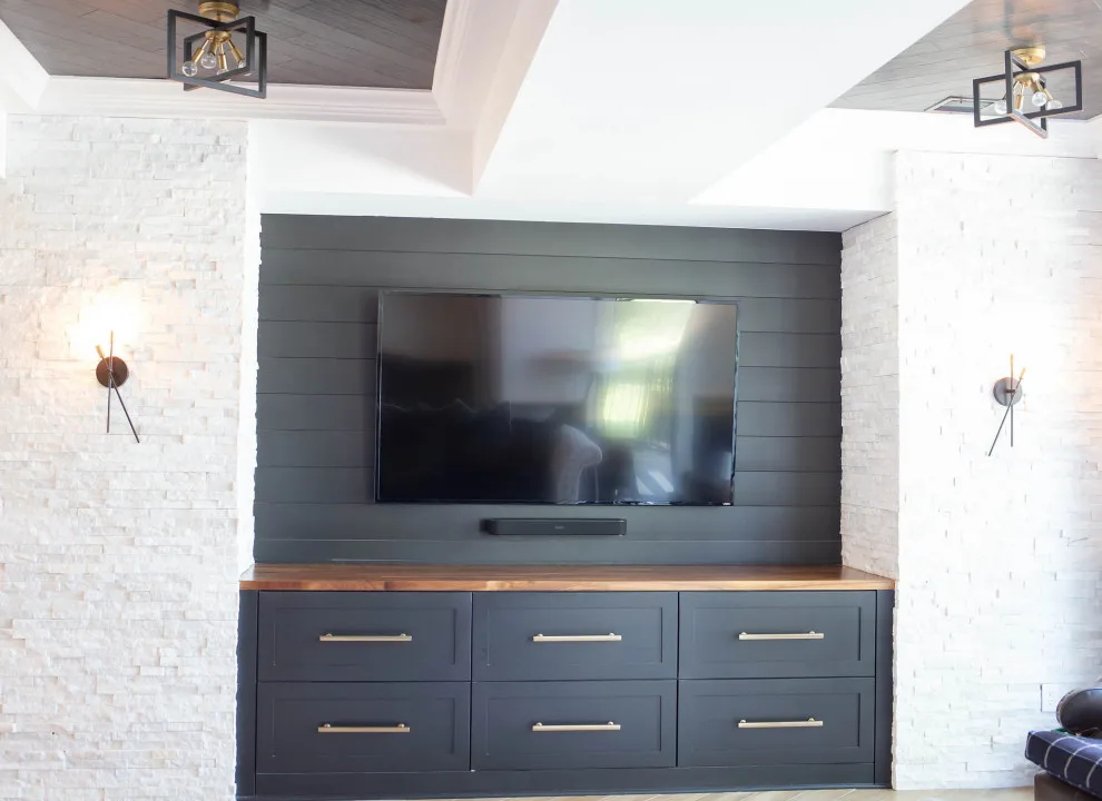 Contemporary Rustic Country Club Lower Level by Bryan Casey Construction LLC - Photo 11