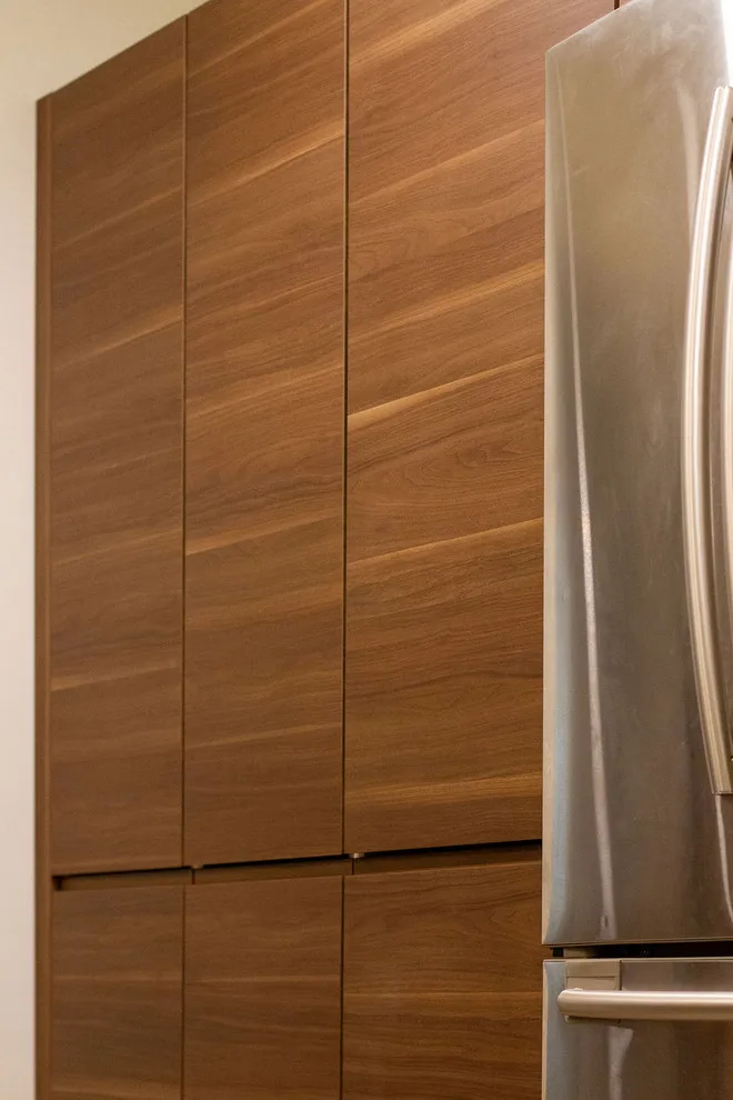 Contemporary Waterfall Kitchen by Miracle Contracting Inc. - Photo 11