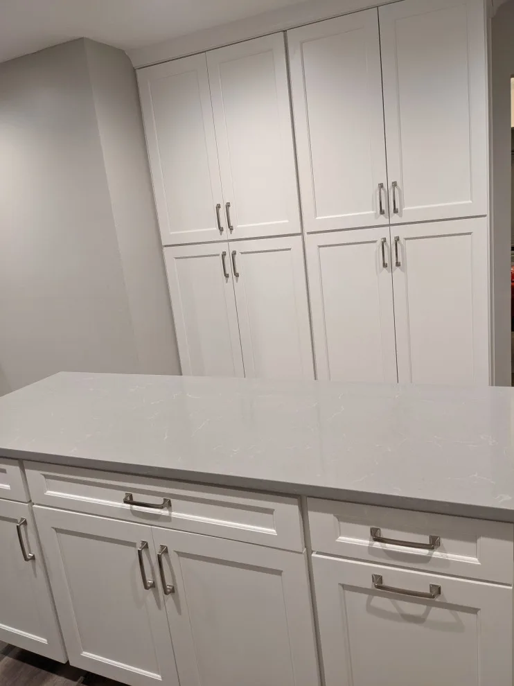 Contemporary gray and white kitchen by Prime & Precision - Photo 12