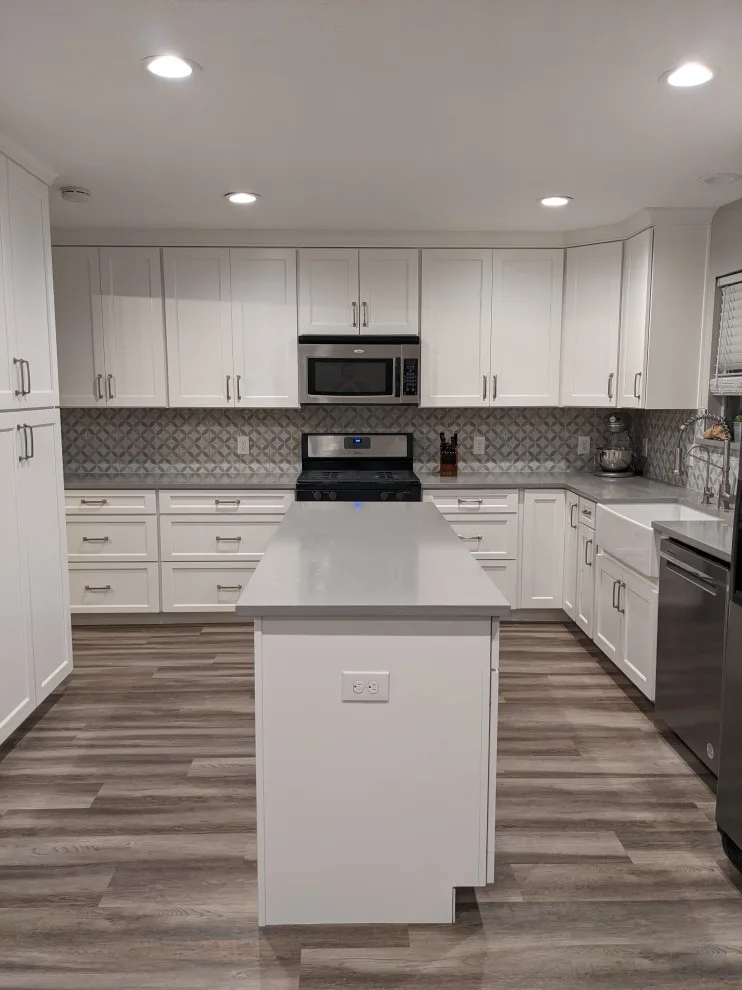 Contemporary gray and white kitchen by Prime & Precision - Photo 16