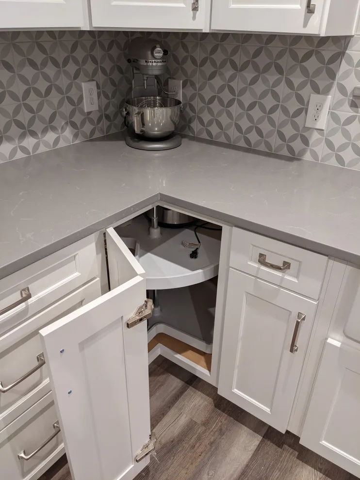 Contemporary gray and white kitchen by Prime & Precision - Photo 6