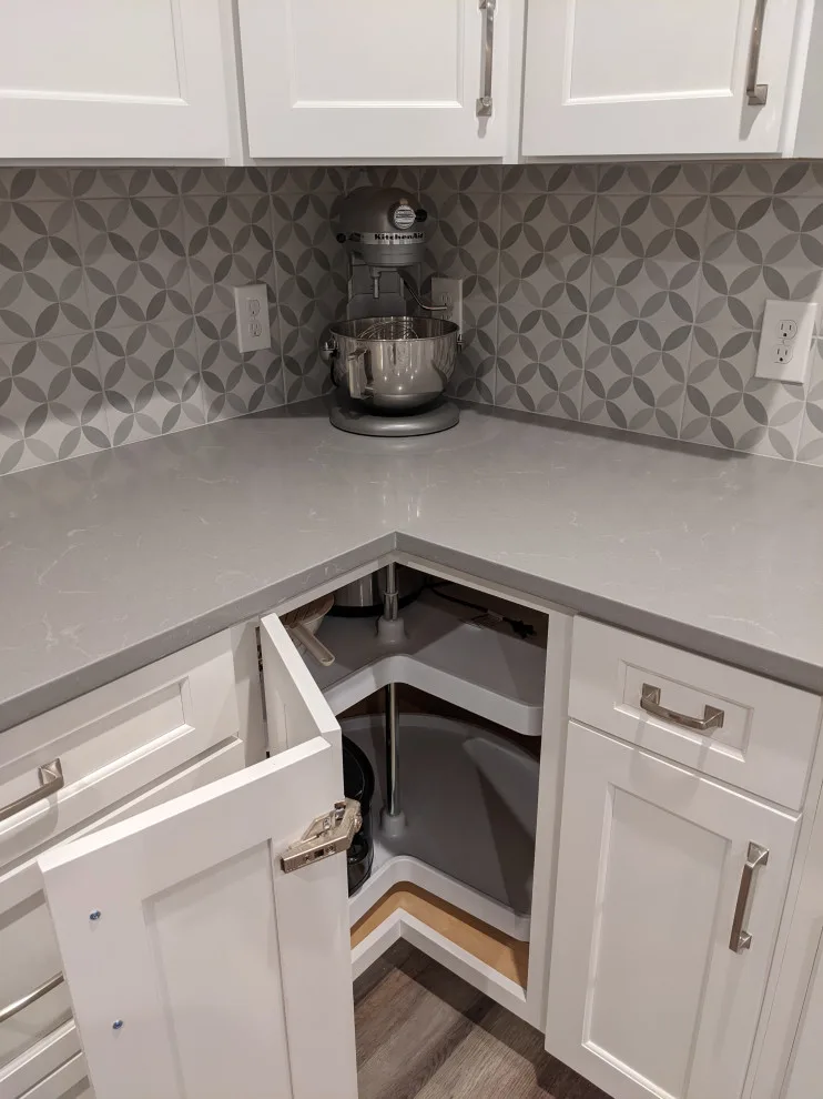 Contemporary gray and white kitchen by Prime & Precision - Photo 5