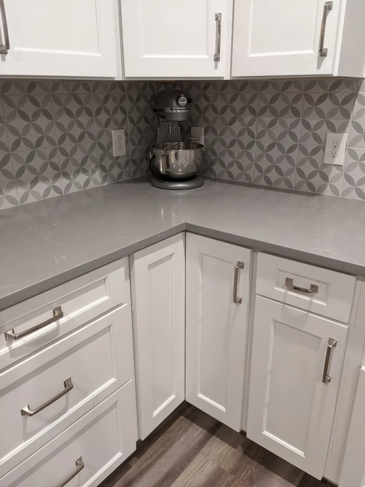 Contemporary gray and white kitchen by Prime & Precision - Photo 14