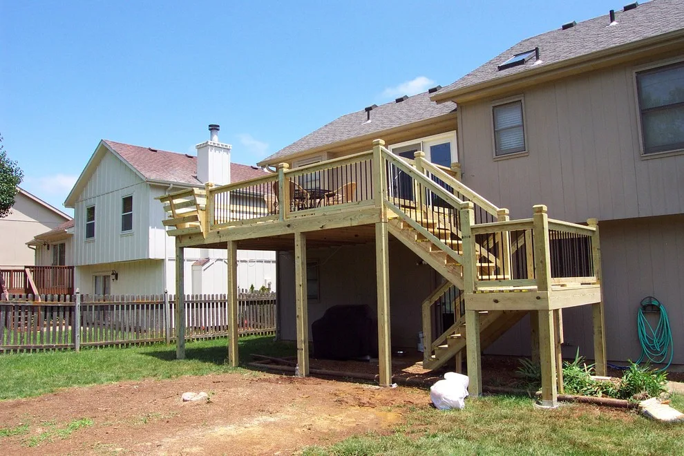 Modersohn - Treated Deck Installation in Kansas City by All Weather Decks - Photo 3