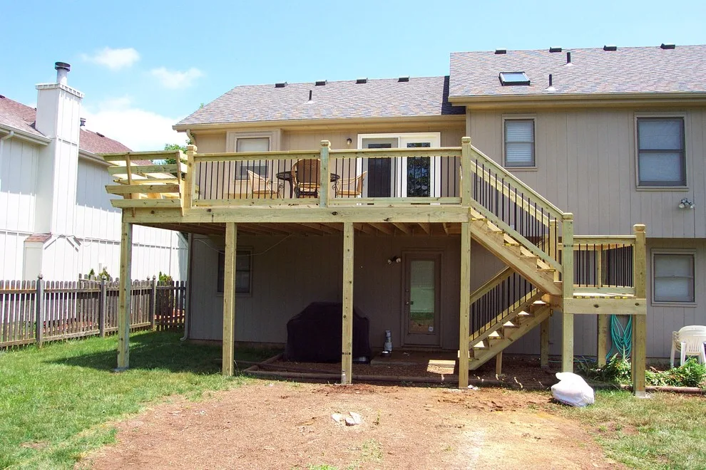 Modersohn - Treated Deck Installation in Kansas City by All Weather Decks - Photo 4