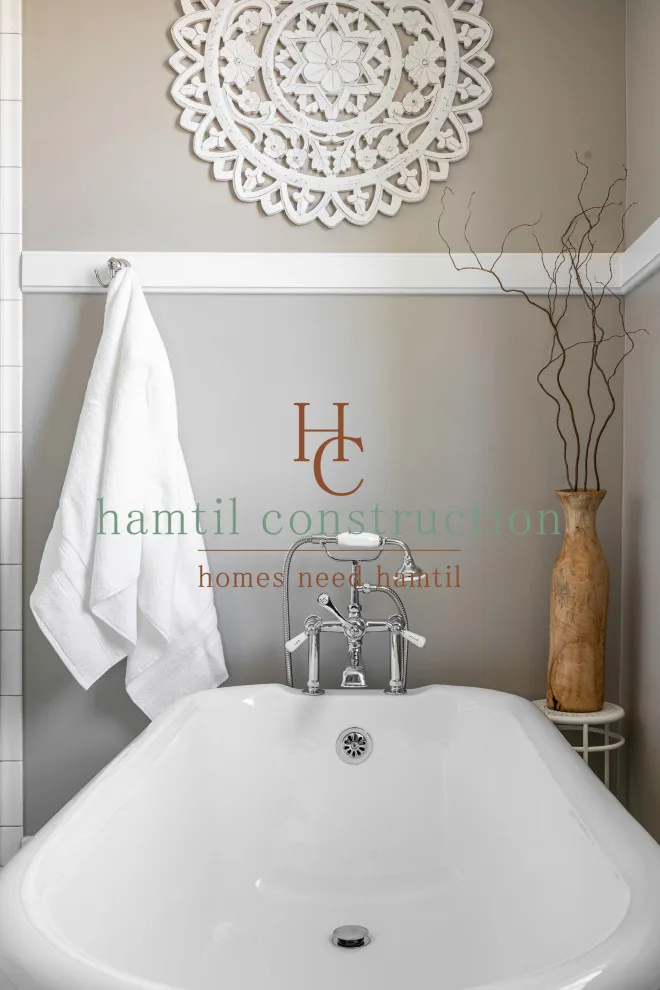 Simple Master Bathroom in Webster Groves by Hamtil Construction, LLC - Photo 2