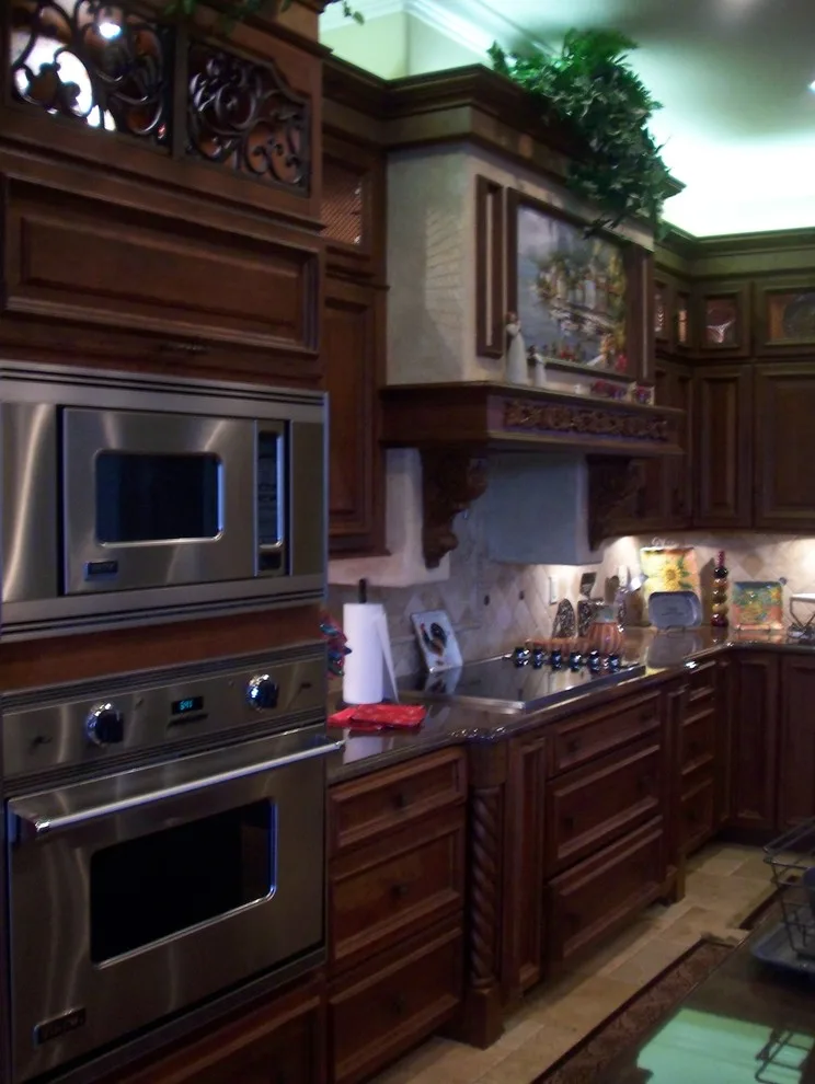 Omega Cabinets in The Monticello Kitchen by Luxury Builders, INC. - Photo 2