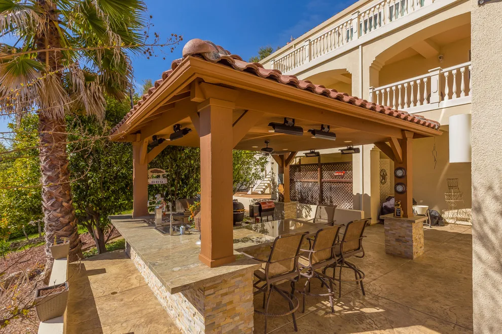 Morgan Hill Al Fresco Kitchen by D.R. Domenichini Construction - Photo 5