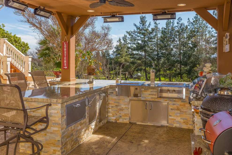 Morgan Hill Al Fresco Kitchen by D.R. Domenichini Construction - Photo 4