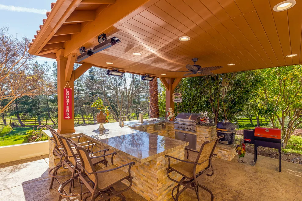 Morgan Hill Al Fresco Kitchen by D.R. Domenichini Construction - Photo 2