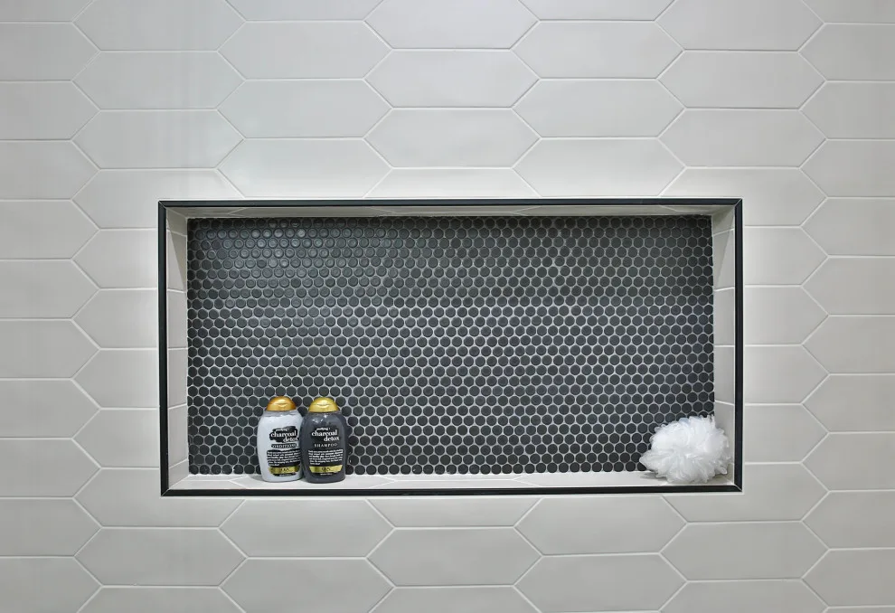 Morgan Hill Main Bathroom featuring Barn Door by D.R. Domenichini Construction - Photo 3