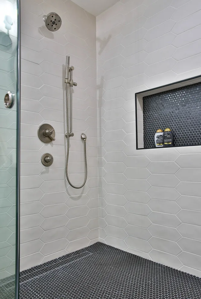 Morgan Hill Main Bathroom featuring Barn Door by D.R. Domenichini Construction - Photo 10