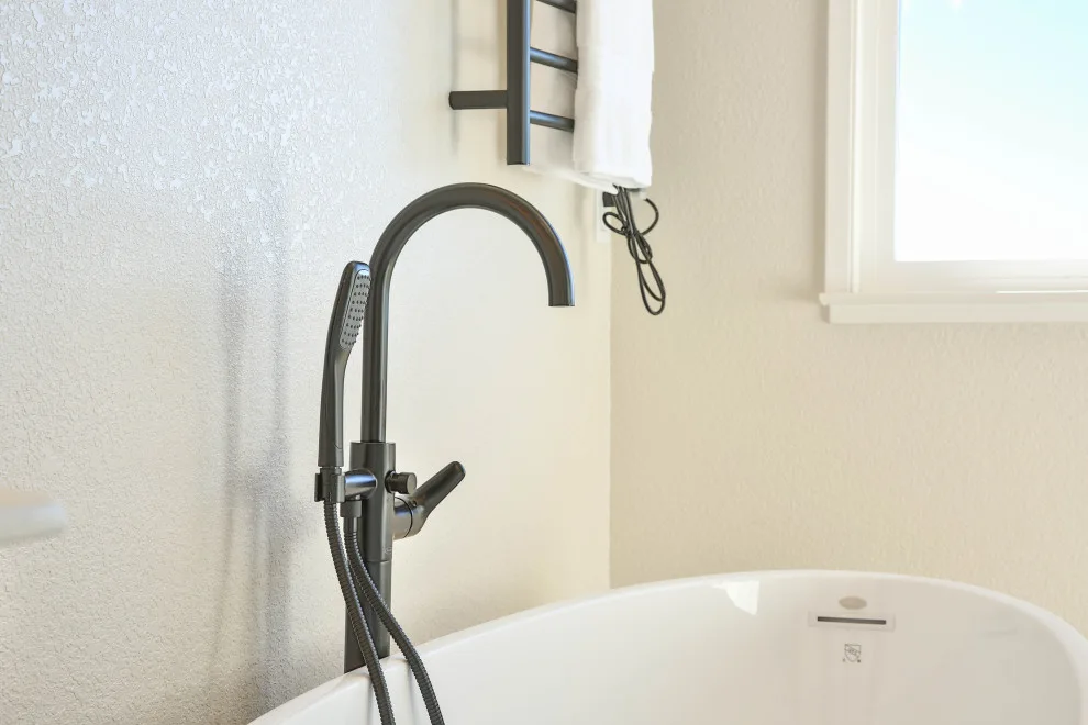Morgan Hill Transitional Master Bath with a View by D.R. Domenichini Construction - Photo 8