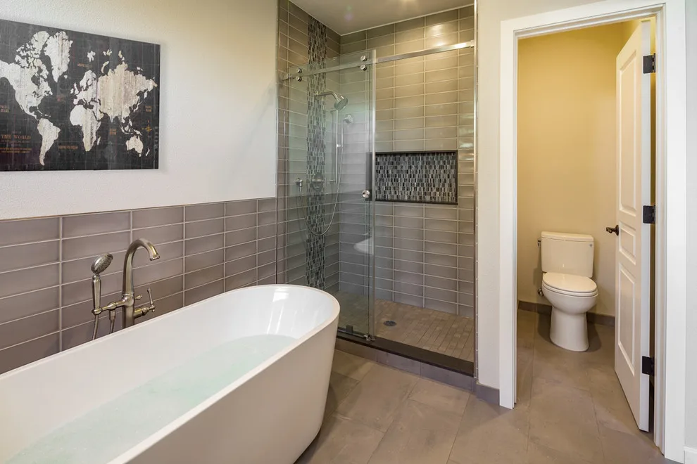 Morgan Hill Master Bathroom Renovation by D.R. Domenichini Construction - Photo 2