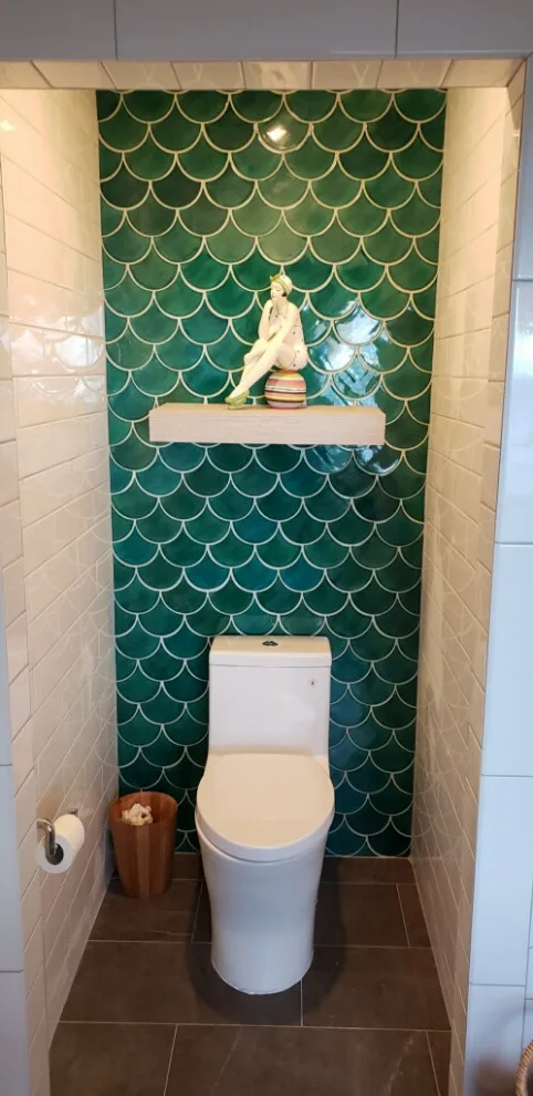 Moroccan Siren Restroom by Whidbey South Woodworks - Photo 6
