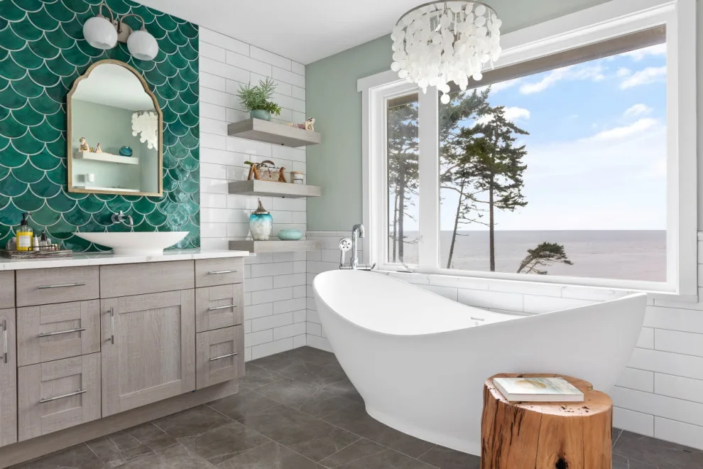 Moroccan Siren Restroom by Whidbey South Woodworks - Photo 7