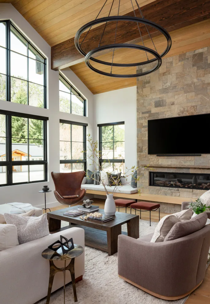 Contemporary Mountain Family Residence by Mountainwood Construction - Photo 13