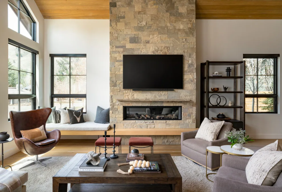 Contemporary Mountain Family Residence by Mountainwood Construction - Photo 2