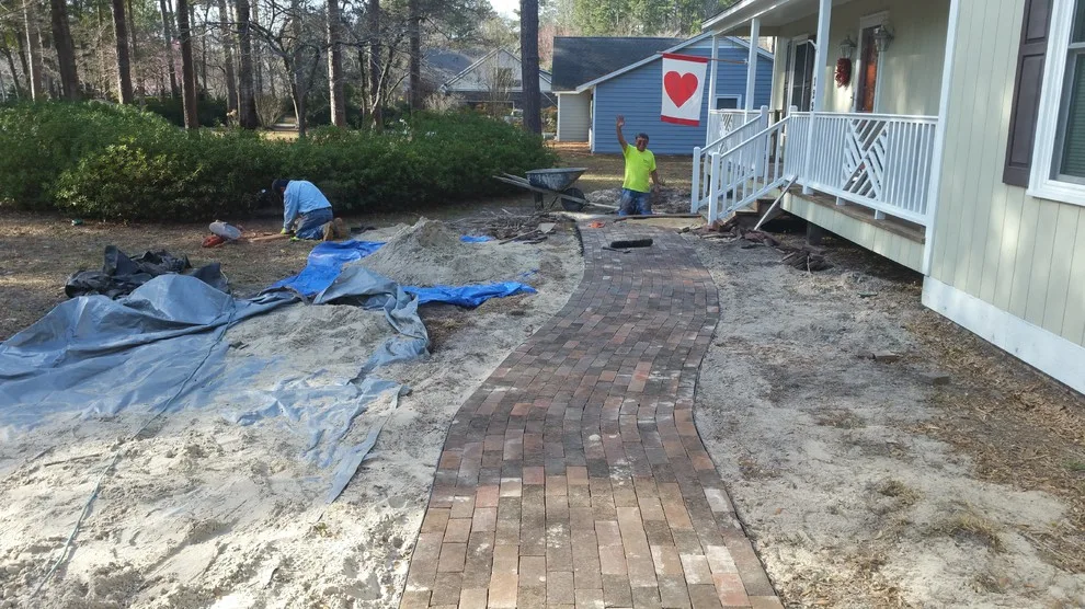 Mowrey Paved Walkway by Christmas Construction's Handyman In Wilmington - Photo 4