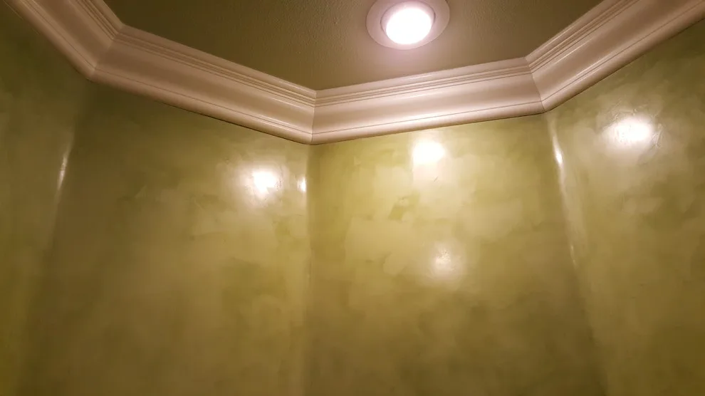 Hoffman Couple's Venetian Plaster by Seamingly Straight Wallpapering And Painting - Photo 16
