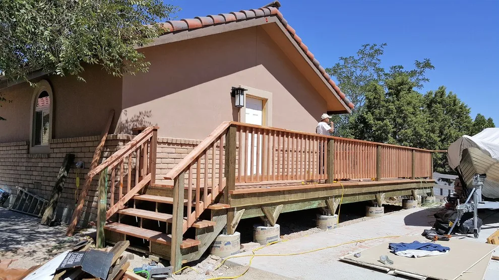 Mr. J. Rudolph garage/deck renovation by DLR Construction LLC - Photo 4