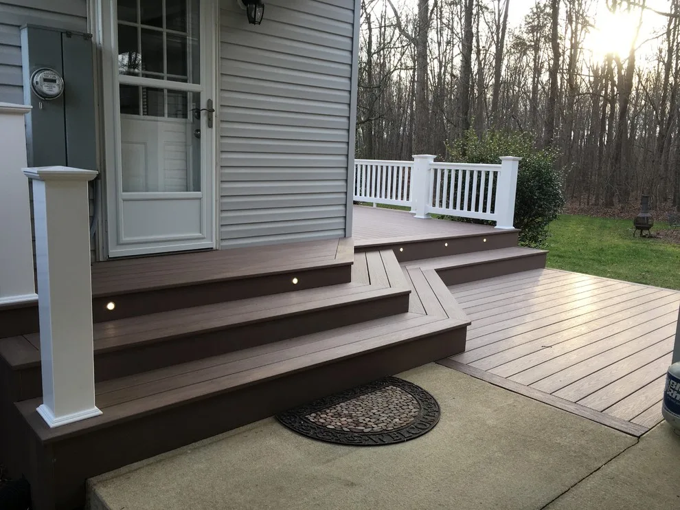 Layered PVC Deck by Badin Lake Builders - Photo 3