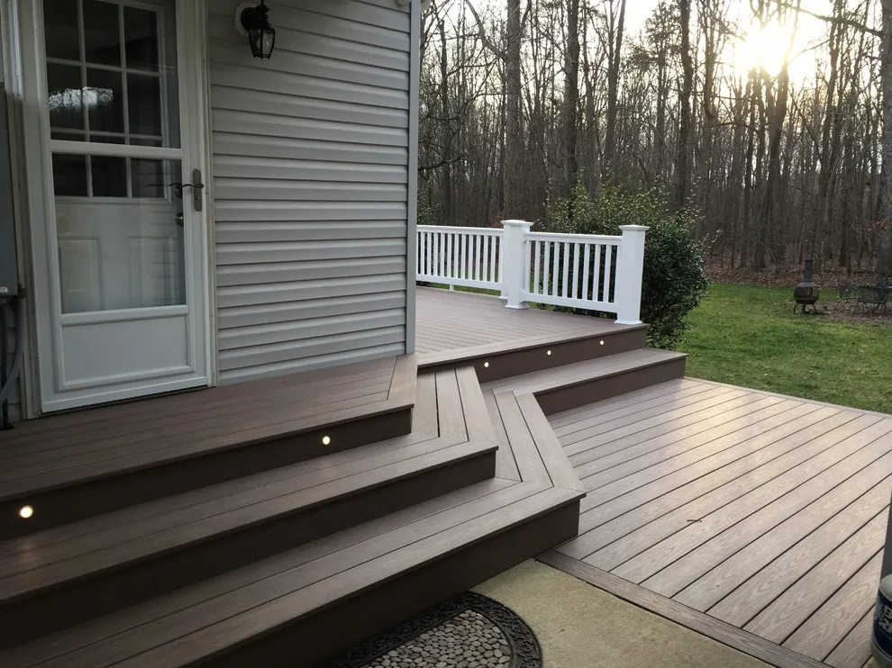 Layered PVC Deck by Badin Lake Builders - Photo 2