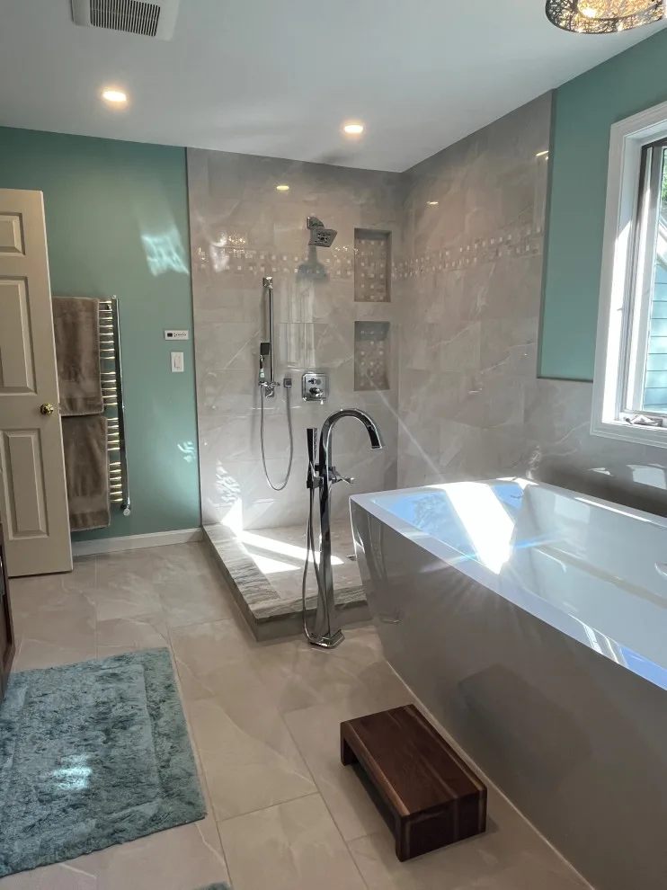 Renovating Multiple Bathrooms - Main and Master - Windham, NH by Apple Wood Construction, Inc. - Photo 6