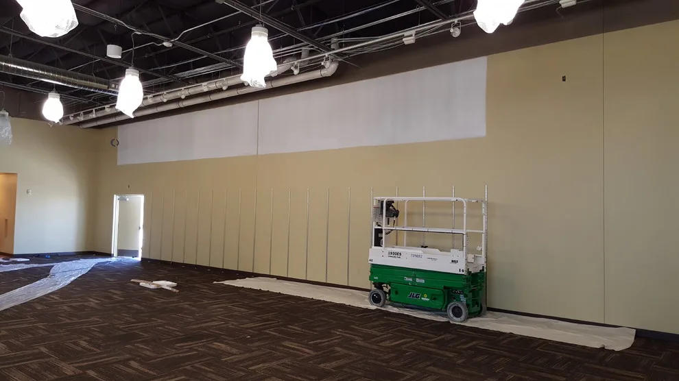 Wall Art Installation by Seamingly Straight Wallpapering And Painting - Photo 2