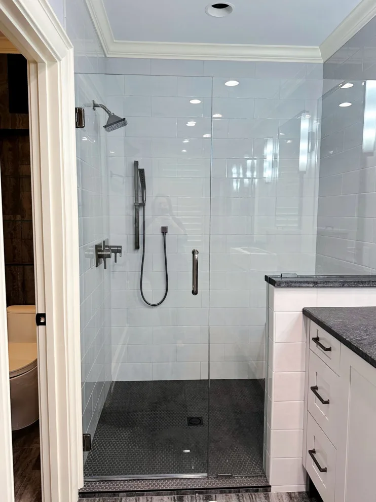Myers Park Primary Bathroom by Guthmann Construction - Photo 12