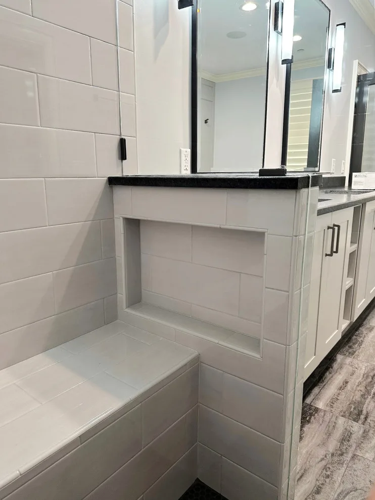 Myers Park Primary Bathroom by Guthmann Construction - Photo 7