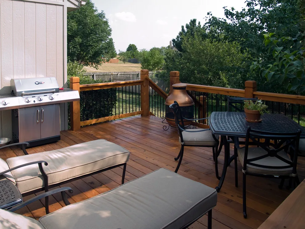 Cedar Deck Project in Kansas City by Nelson by All Weather Decks - Photo 2