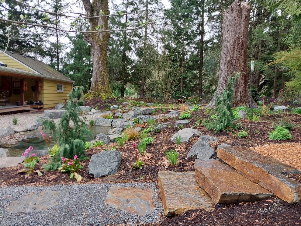 Backyard Creek and Woodland Pond. by Cascadecopia, LLC - Photo 3