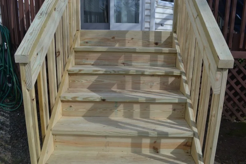 Fresh Staircase for Deck by Monk's Home Improvements - Photo 3