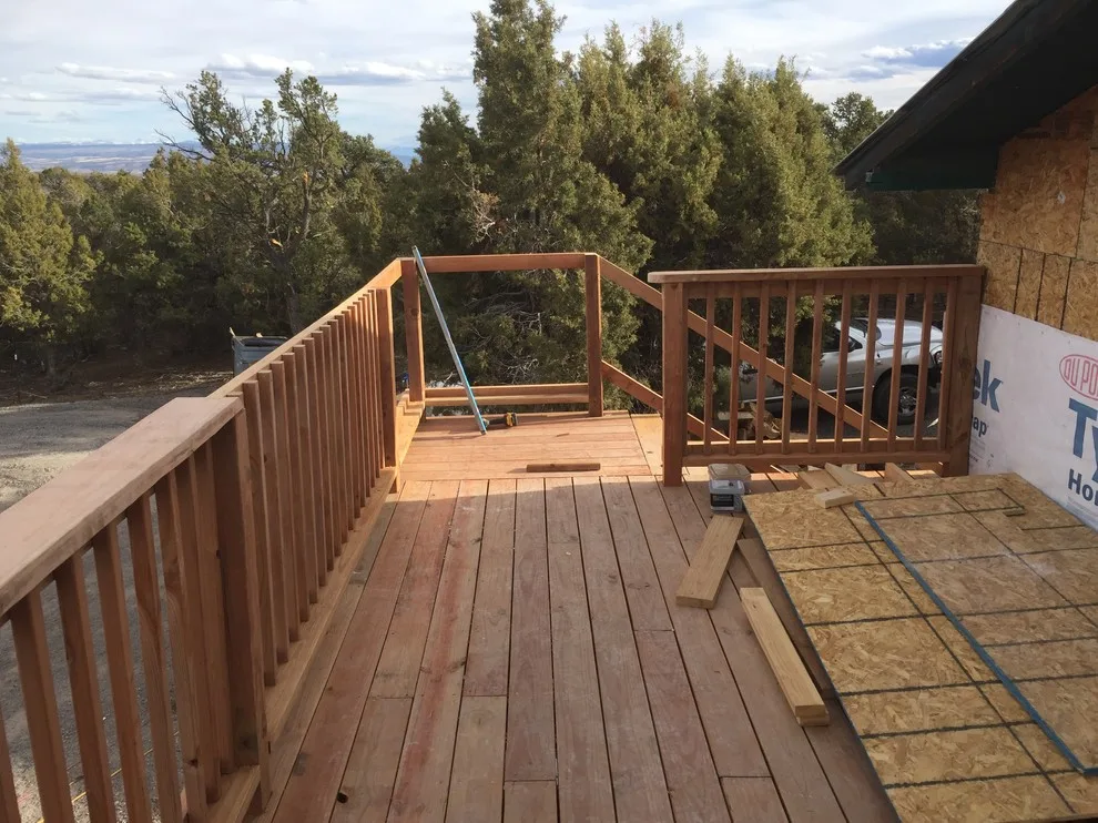 Updated deck, staircase, and railing by Big Horn Construction, LTD - Photo 5