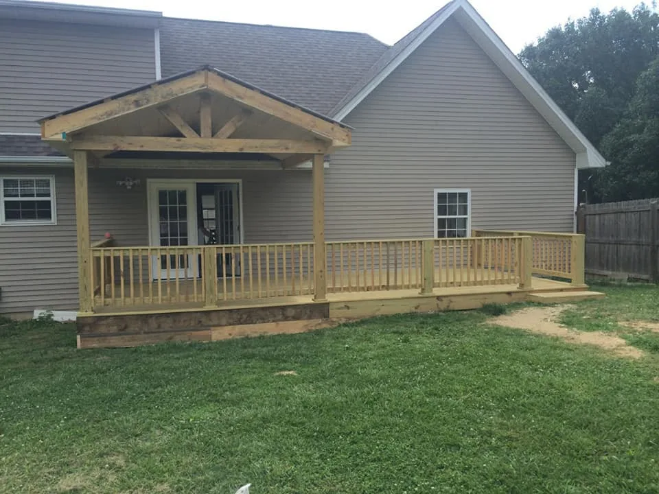 Updated Deck with Covering by Central Kentucky Contractors - Photo 9