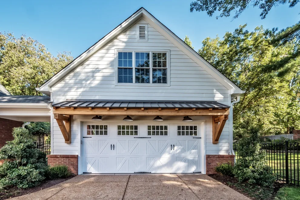 Custom Garage Construction Project by Heritage Builders - Photo 9