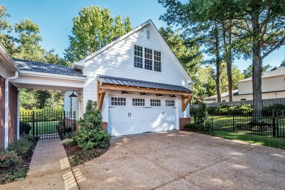 Custom Garage Construction Project by Heritage Builders - Photo 2