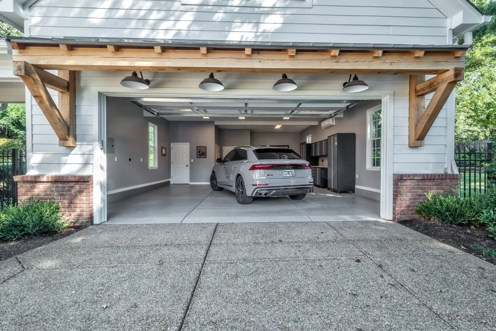 Custom Garage Construction Project by Heritage Builders - Photo 6