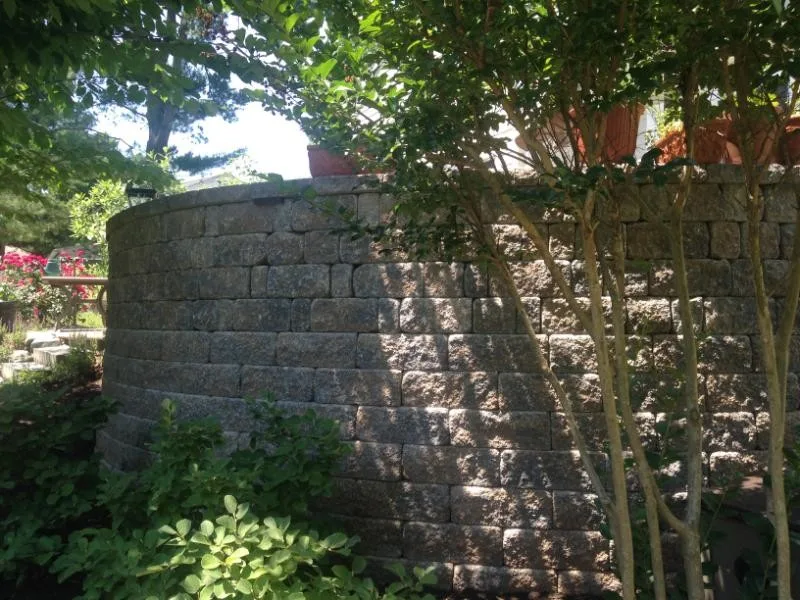 Updated Siding and 8-Foot Garden Retaining Wall by J. Neville Construction - Photo 3